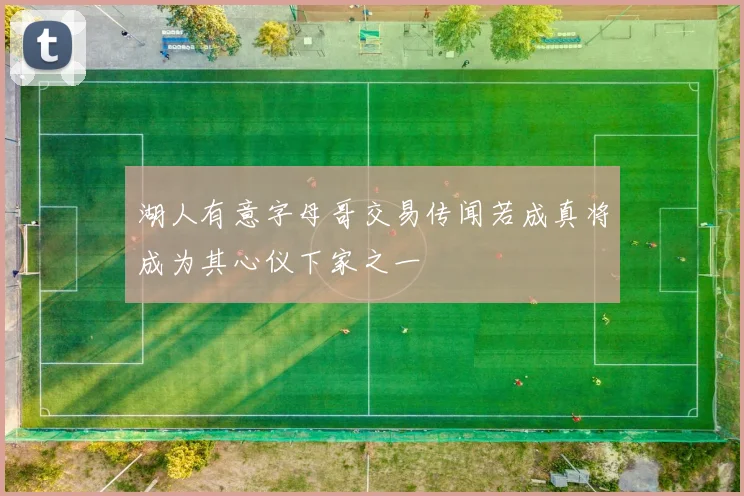 湖人有意字母哥交易传闻若成真将成为其心仪下家之一